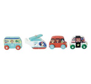 Vilac Wooden Magnetic Puzzle Transport